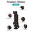 JMARY BH-05 Camera Smartphone Clamp Bracket 360-Degree Rotating Mount Holder - 4