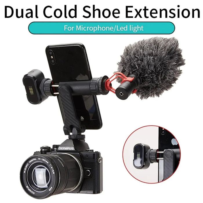 JMARY BH-05 Camera Smartphone Clamp Bracket 360-Degree Rotating Mount Holder - 6