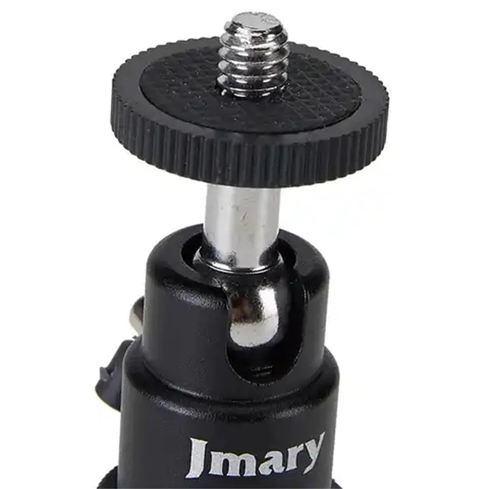 JMARY BH-02 360-Degree Rotating Tripod Adapter with 1 / 4 Screw for LED Lights, Monitors, Mic, Camera - 5
