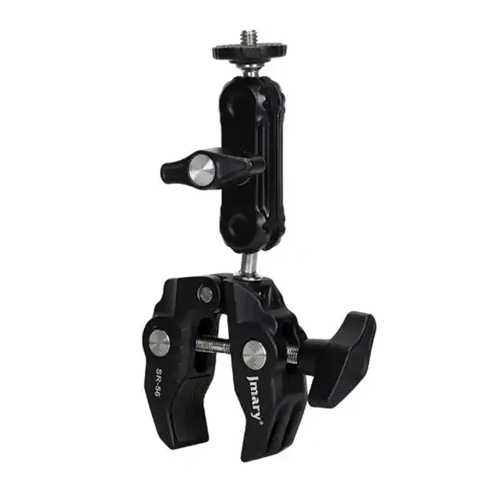 JMARY SR-56 For GoPro Action Camera Phone Holder Aluminum Camera Mount Clamp - 1