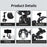 JMARY SR-56 For GoPro Action Camera Phone Holder Aluminum Camera Mount Clamp - 4