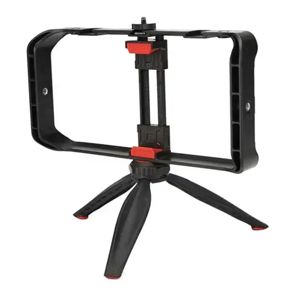 JMARY MT-33 ABS Video Recording Vlog Mobile Phone Rig Cage with Tripod - 1
