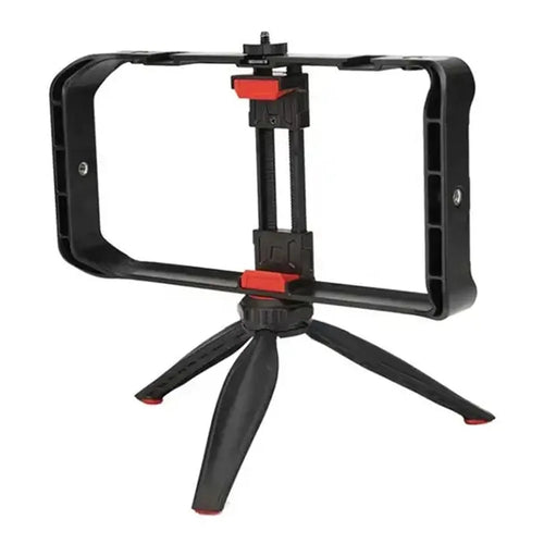 JMARY MT-33 ABS Video Recording Vlog Mobile Phone Rig Cage with Tripod - 1