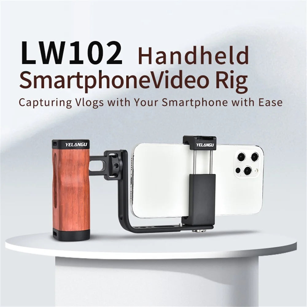 YELANGU LW102 Handheld L-Shape Mount Cell Phone Shooting Stand Kit Video Accessories - 6