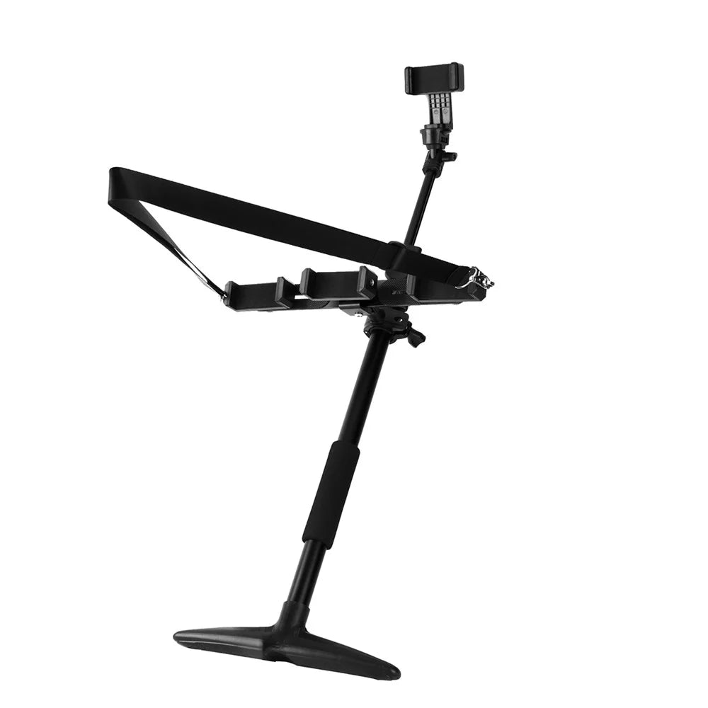 YELANGU LW103 Outdoor Cell Phone Selfie Stick with 4 Clips, Handheld Phone Holder - 1
