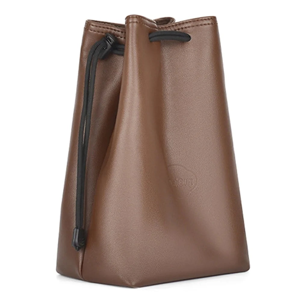CWATCUN H60 For Canon Nikon Sony Waterproof PU Leather Camera Lens Bag, Size M - 1