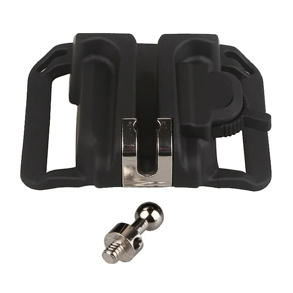 A649 Closed ABS+Metal Camera Belt Clip Waist Belt Holster Holder 1 / 4 Inch Screw Mount Quick Release Hanger - 2