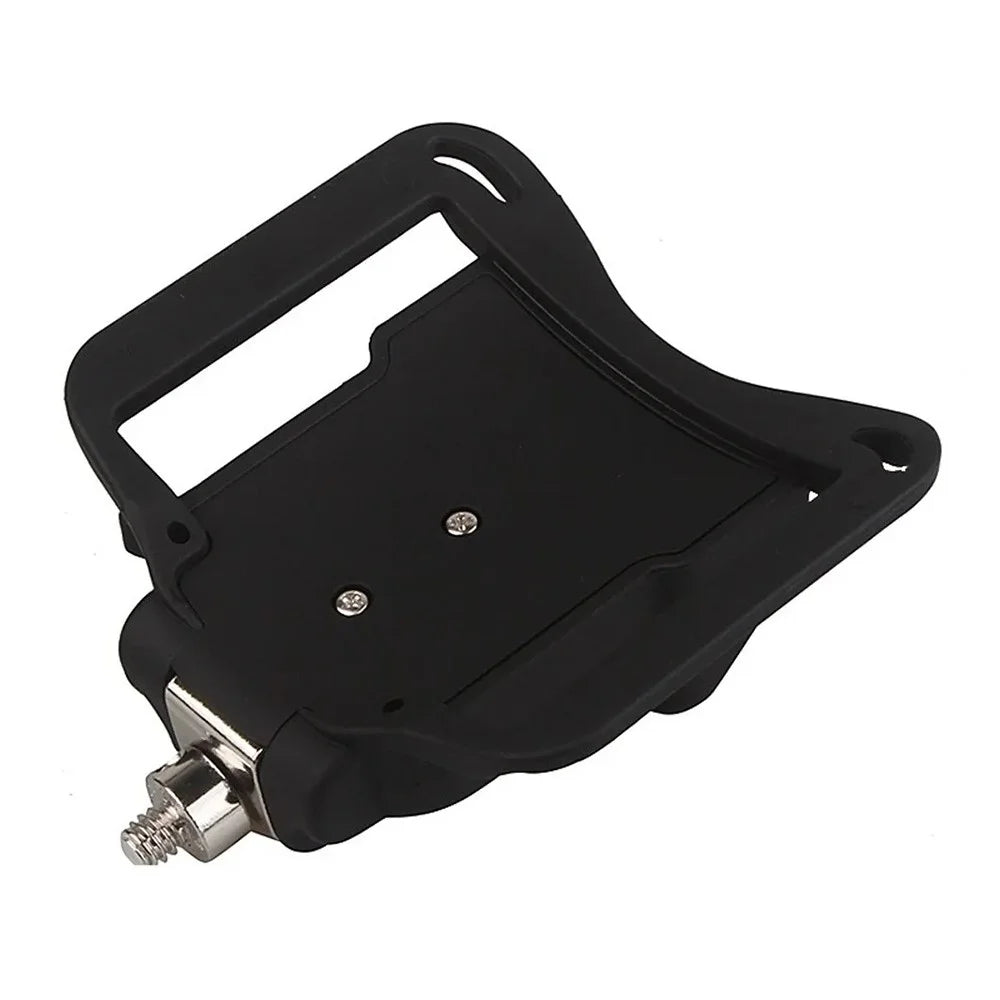 A649 Closed ABS+Metal Camera Belt Clip Waist Belt Holster Holder 1 / 4 Inch Screw Mount Quick Release Hanger - 5