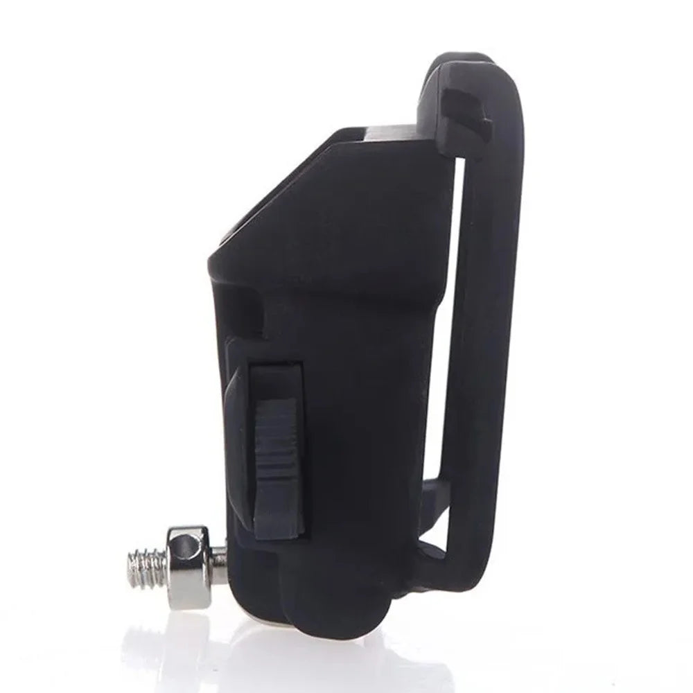 A649 Closed ABS+Metal Camera Belt Clip Waist Belt Holster Holder 1 / 4 Inch Screw Mount Quick Release Hanger - 6