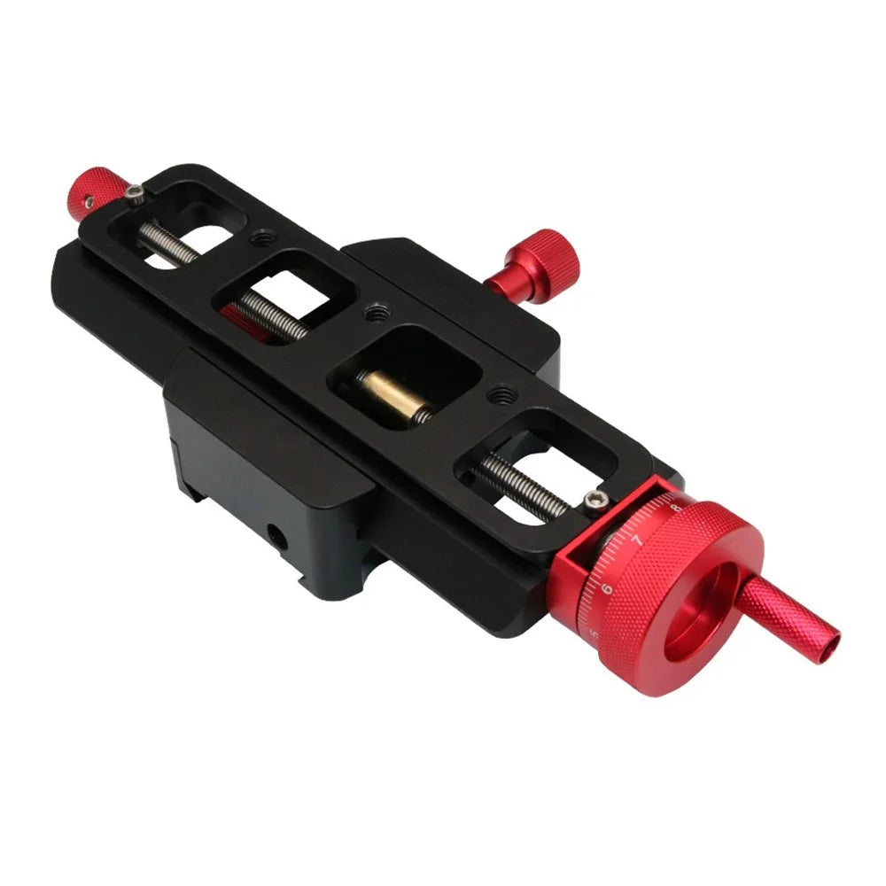 H045 Camera Tripod Slider Macro Slide Rail Photography Quick Release Plate Clamp Base - 3