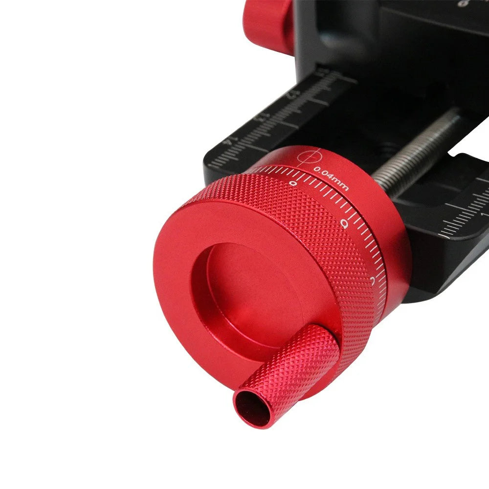 H045 Camera Tripod Slider Macro Slide Rail Photography Quick Release Plate Clamp Base - 6