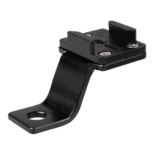 G082 For GoPro Action Camera Motorcycle Rearview Mirror Mount Bracket CNC Aluminum Alloy Camera Holder - Black - 1
