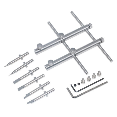 HS-6 Precise Lens Spanner Camera Lens Repair Removal Wrench Tool with 3 Pairs of Tips - 1