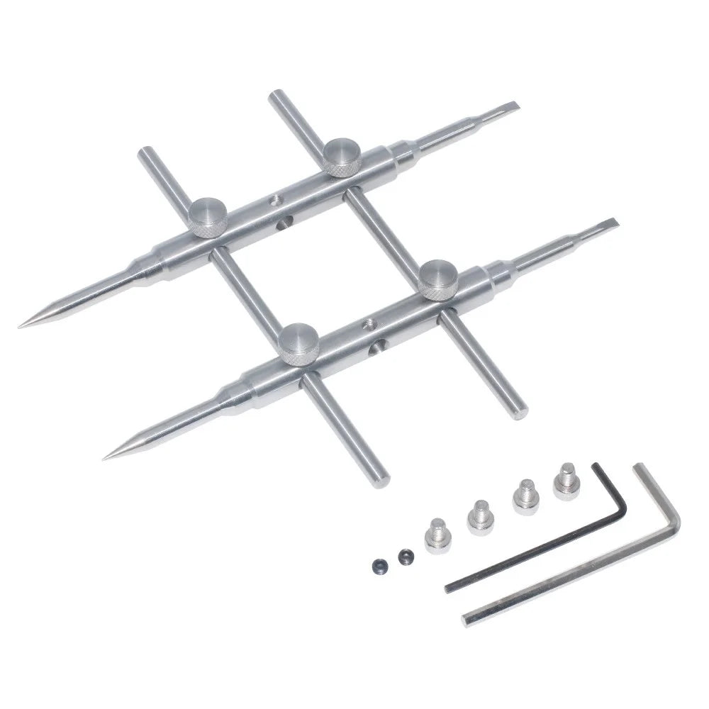 PL01 Dual Head Precise Lens Spanner Stainless Steel Camera Lens Repair Removal Wrench Tool - 1