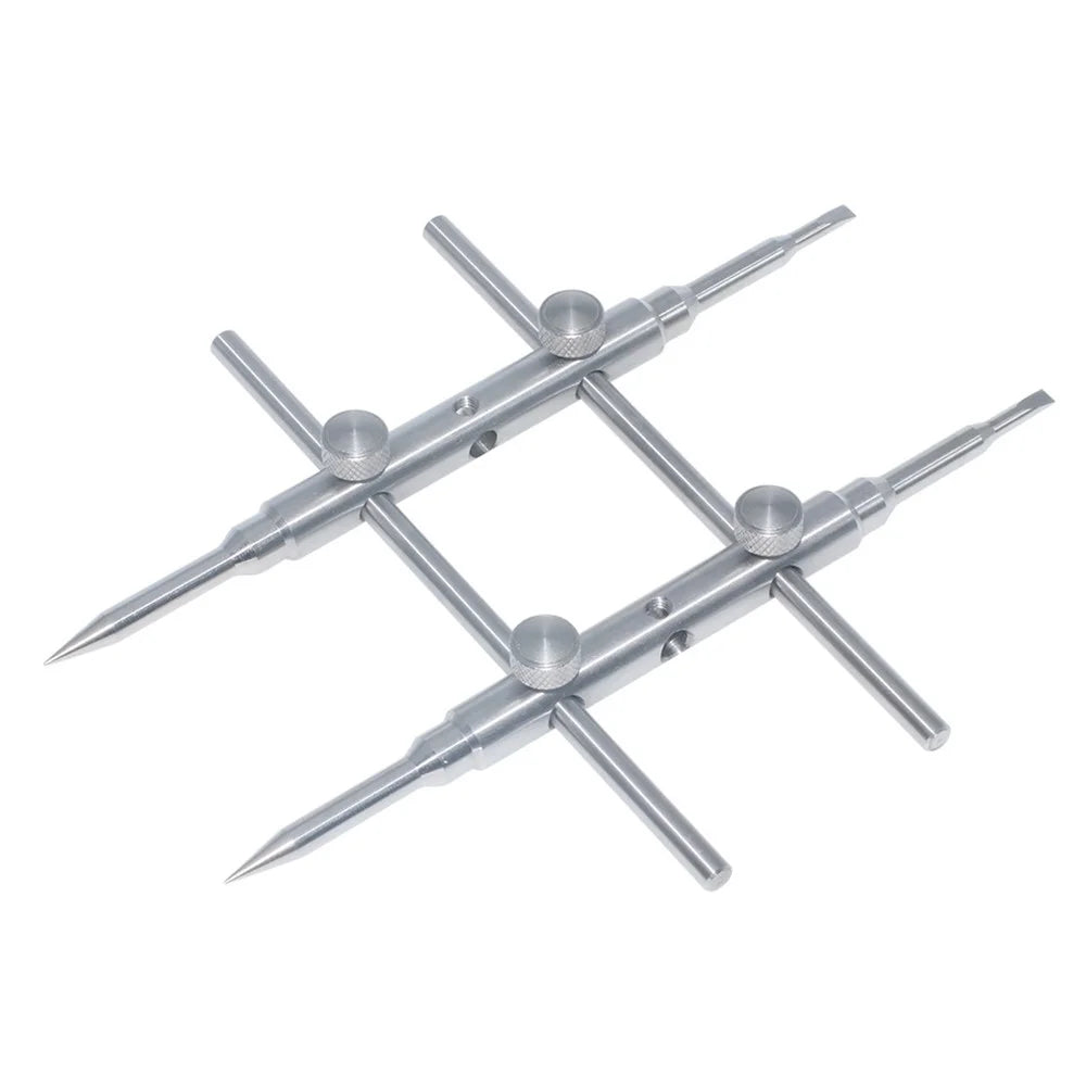 PL01 Dual Head Precise Lens Spanner Stainless Steel Camera Lens Repair Removal Wrench Tool - 2