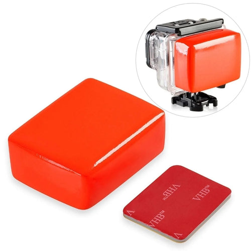 G237 Floaty Block Buoy with Adhesive Sticker for GoPro Water Sports Cameras - 1