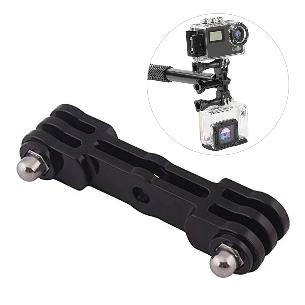 G411 For GoPro Action Camera Double-head Bracket Fill Light Camera Connection Bracket - 1
