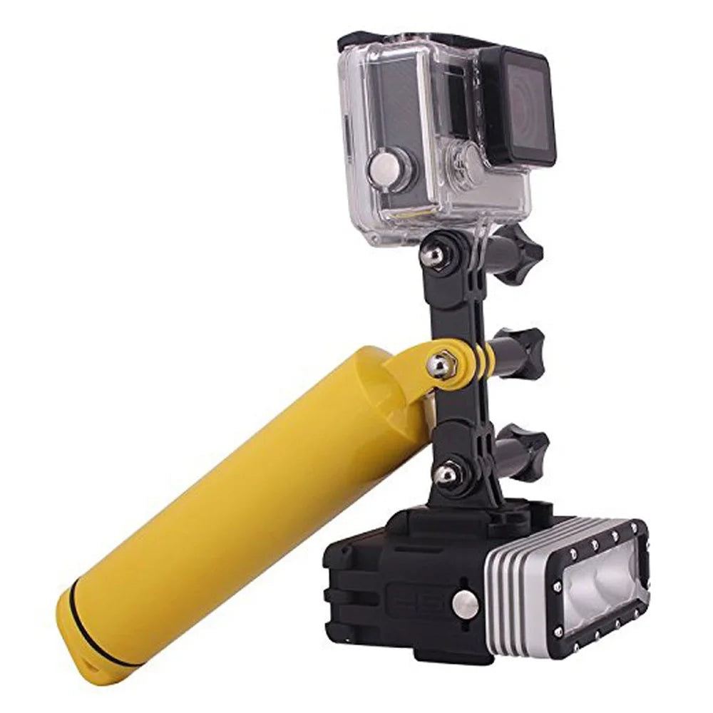 G411 For GoPro Action Camera Double-head Bracket Fill Light Camera Connection Bracket - 5