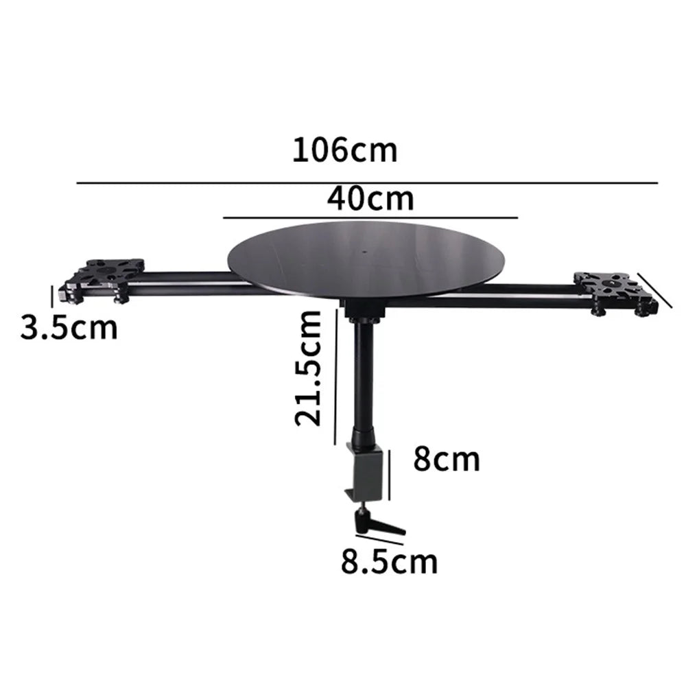 Z082 360 Degrees Rotation Surround Shooting Platform Watch Bag Professional Photography Table - 5