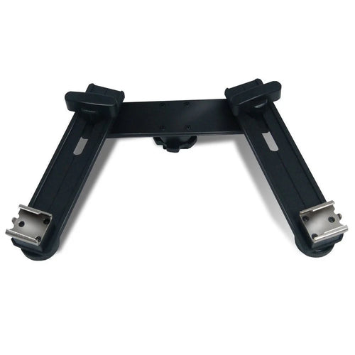 E019 Dual Hot Shoe Extension Bar Mount LED Fill Light / Flash Bracket Camera Accessories - 1