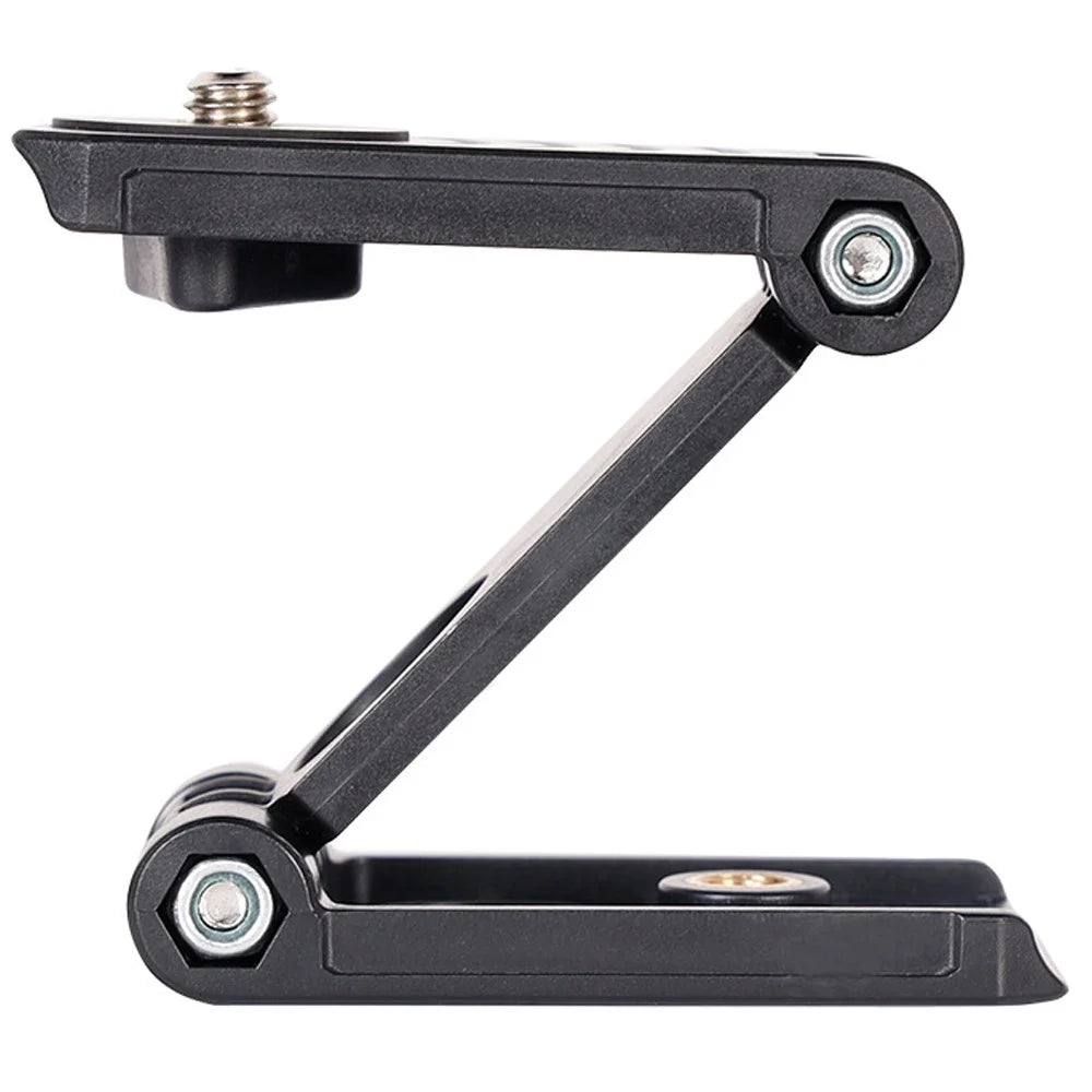 B037 For GoPro Camera Z-Shaped Folding Mounting Plate Quick Release Plate Mount Base - 1