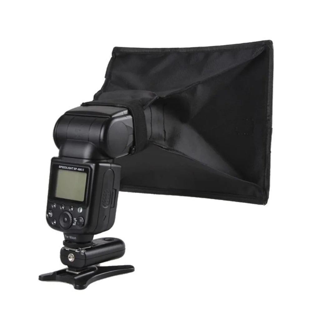 R1517 15x17cm Speedlite Softbox DSLR Cameras Flash Light Reflector Diffuser Soft Box - 6