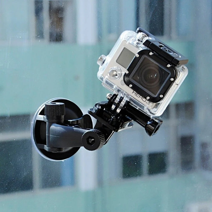 G096 For GoPro Hero Camera Car Mount Bracket 7cm Suction Cup Action Camera Car Holder - 2