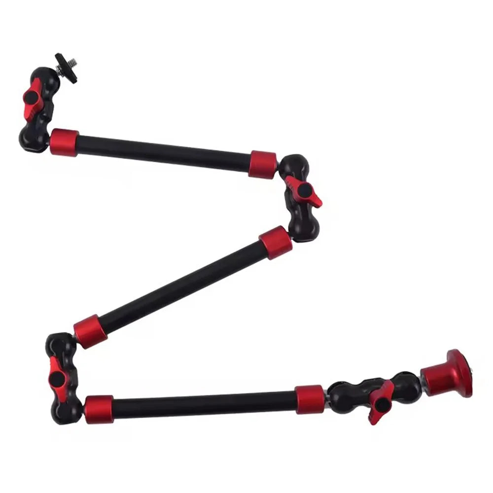 Z054 Camera Clamp Mount with Articulating Magic Arm Adjustable Metal Cantilever Bracket - 3