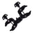 Z074 Double Camera Clamp Crab Plier Clip Bracket Mount Monitor Magic Arm Double Ball Head Adapter - 3
