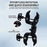 Z074 Double Camera Clamp Crab Plier Clip Bracket Mount Monitor Magic Arm Double Ball Head Adapter - 7