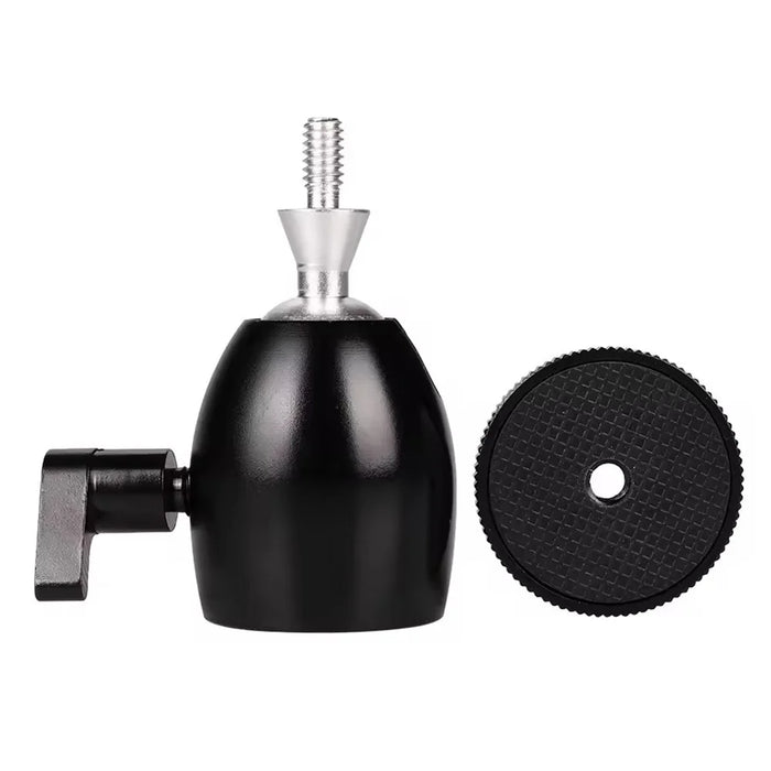 Q39 Camera Tripod Mini Ball Head with 1 / 4" Screw Interface Aluminum Alloy Camera Gimbal Adapter - 5