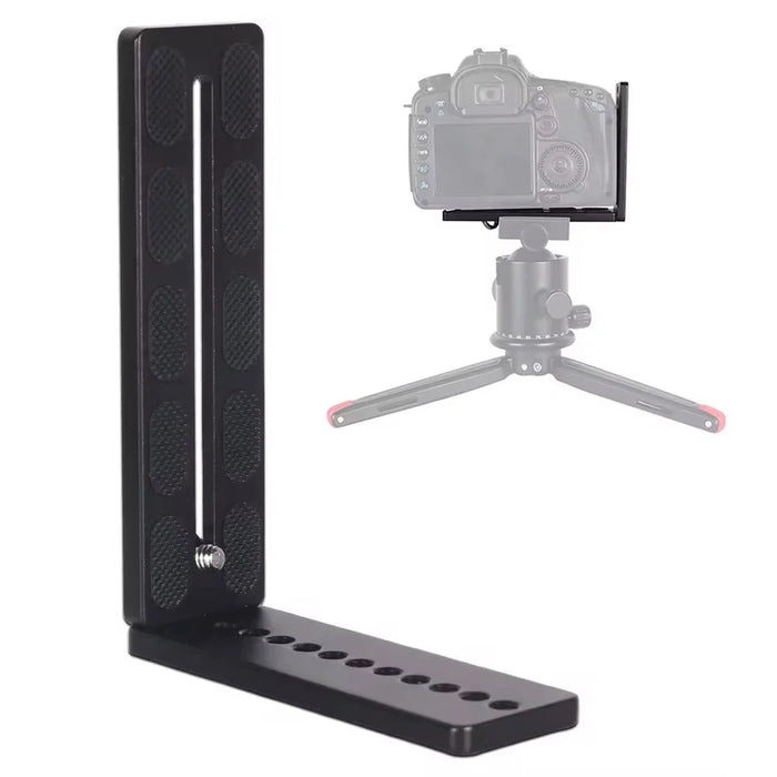 X006 Universal 1 / 4 Inch Screw Mount L-Shape Quick Release Plate for Camera - 1