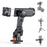 VRIG PH16 Metal Phone Clamp Tripod Mount Adapter Smartphone Clip Holder Bracket with Cold Shoe - 1