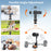 VRIG PH16 Metal Phone Clamp Tripod Mount Adapter Smartphone Clip Holder Bracket with Cold Shoe - 3