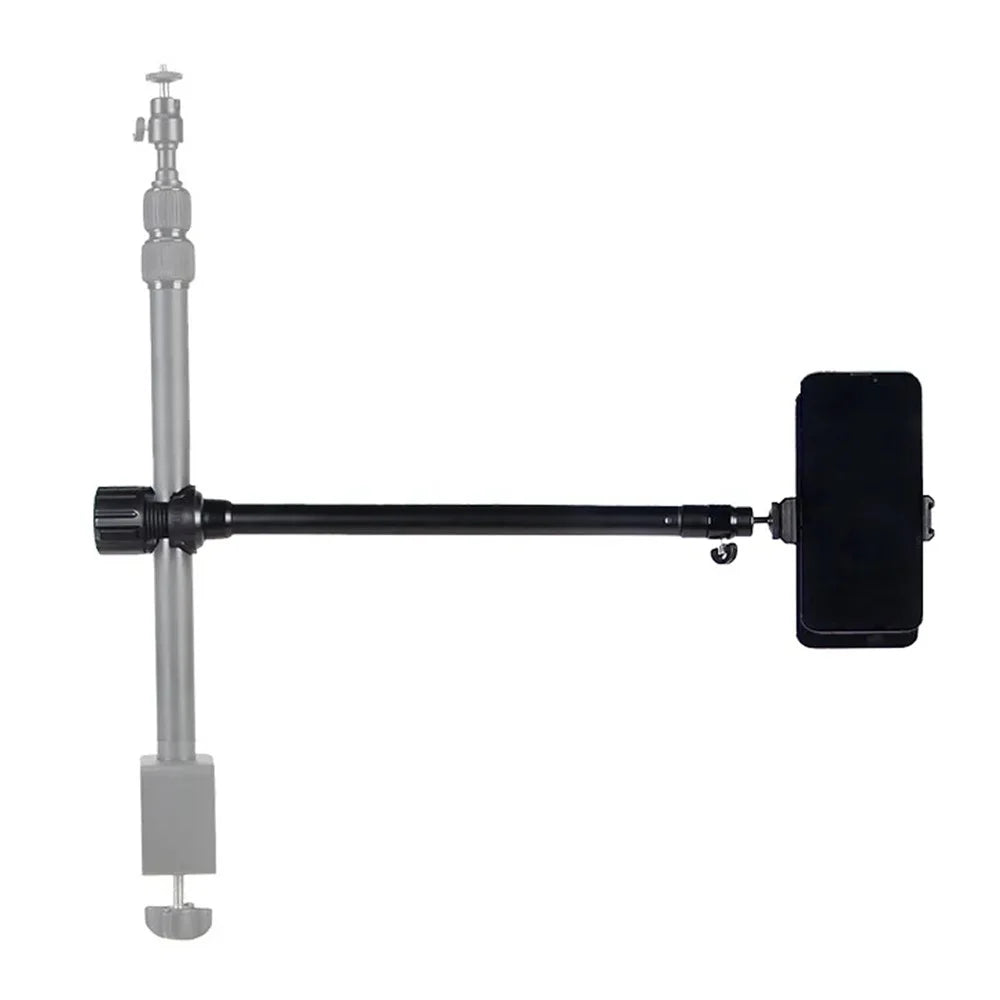 JMARY MT-21 Desktop Livestream Shooting Arm Aluminum Alloy Tripod Extension Rod - 1