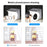 PULUZ PU5028 24cm x 23cm x 23cm Portable Folding Photo Studio 550LM LED Light Box with 1 LED Panel - 5