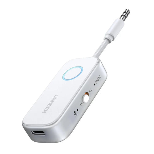 UGREEN CM872 2-in-1 Bluetooth-compatible 6.0 Transmitter Receiver 18H Battery 3.5mm Audio Headphones Adapter for TV Car - 1
