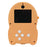 KDC-0013A Children 2.4 inch Screen Toy Camera Instant Photo Printer Mini Printing Device for Kids - Yellow - 2