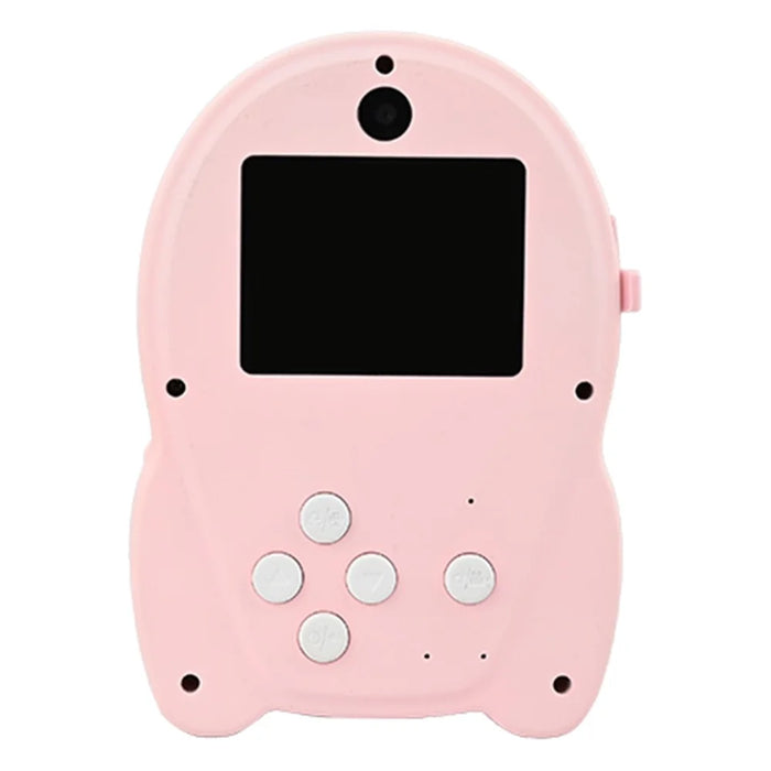 KDC-0013A Kids Toy 2.4 inch Screen Camera Instant Photo Printer with 32G TF Card+Card Reader - Pink - 2
