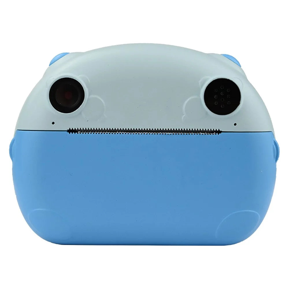 KDC-0013B 2.4 inch Screen HD Kids Instant Camera Dual Lens Thermal Printing Camera Toy - Blue - 2