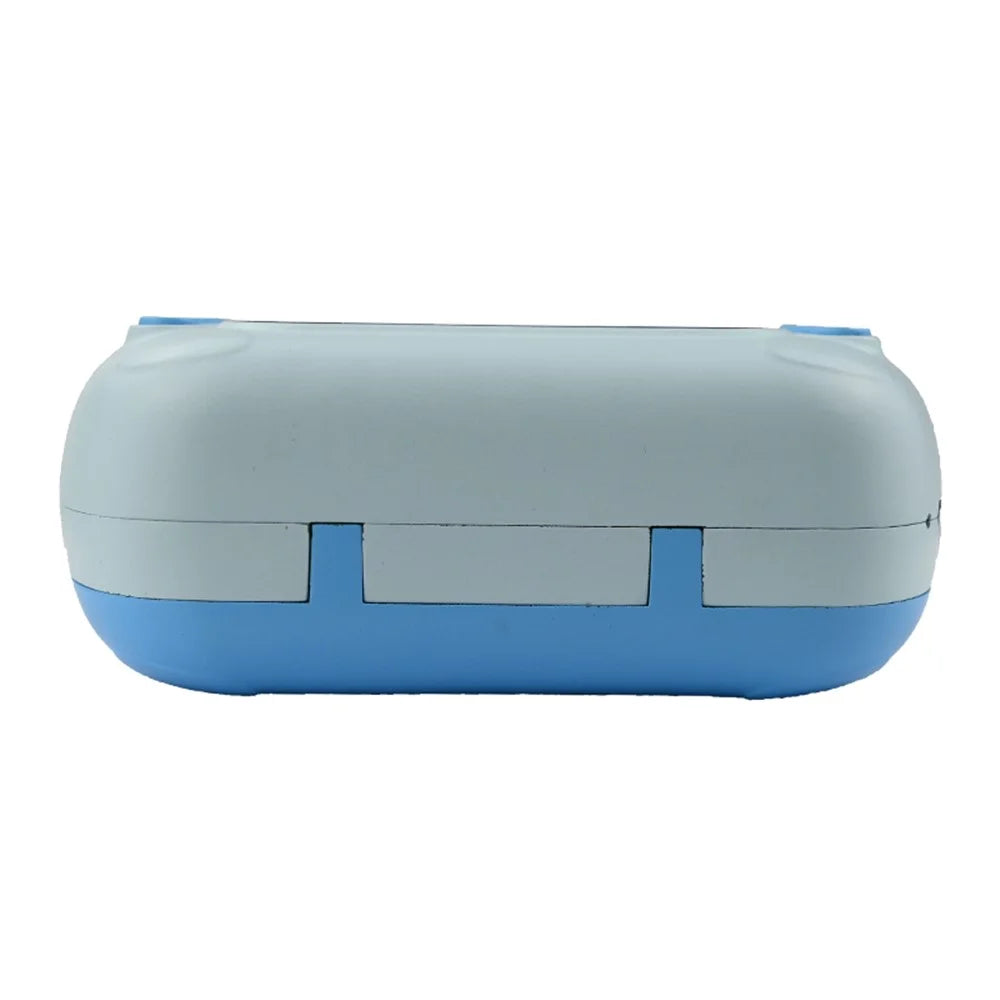 KDC-0013B 2.4 inch Screen HD Kids Instant Camera Dual Lens Thermal Printing Camera Toy - Blue - 6