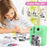 KDC-0013E HD 2.4 inch Screen Kids Camera Thermal Inkless Photo Printer with 32G TF Card+Card Reader - Green - 5