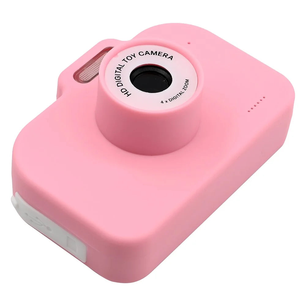 KDC-0025A 2.0 inch Screen HD Kids Camera Toy Dual Lens Digital Camera Video Recorder - Pink - 1