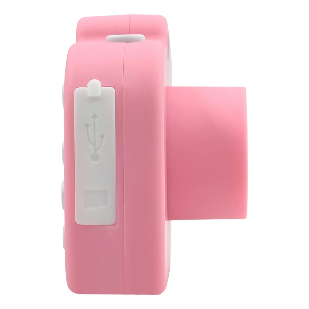 KDC-0025A 2.0 inch Screen HD Kids Camera Toy Dual Lens Digital Camera Video Recorder - Pink - 6