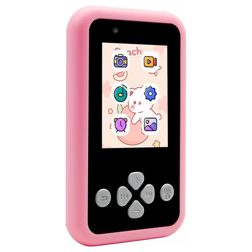 KDC-0027A 2.4 inch Screen Kid's Phone Toy Digital Camera Children Educational Toy (32G TF Card+Card Reader) - Pink - 1