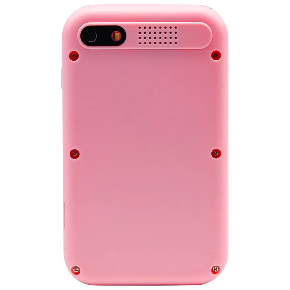 KDC-0027A 2.4 inch Screen Kid's Phone Toy Digital Camera Children Educational Toy (32G TF Card+Card Reader) - Pink - 2