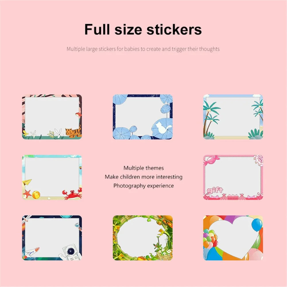 KDC-0026A 2.0 inch Screen Kids Camera Toy HD Dual Lens Camera Video Recorder, 32G TF Card+Card Reader - Pink - 6