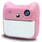 A25 2.4 Inch Kids Instant Print Digital Camera Video Recorder with Built-In Games - Pink - 3