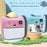 A25 2.4 Inch Kids Instant Print Digital Camera Video Recorder with Built-In Games - Pink - 6