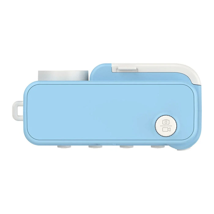 P6 2.8 Inch IPS Screen Kids Instant Print Camera HD Dual Lens Video Recorder, with 32G Memory Card + Card Reader - Blue - 5